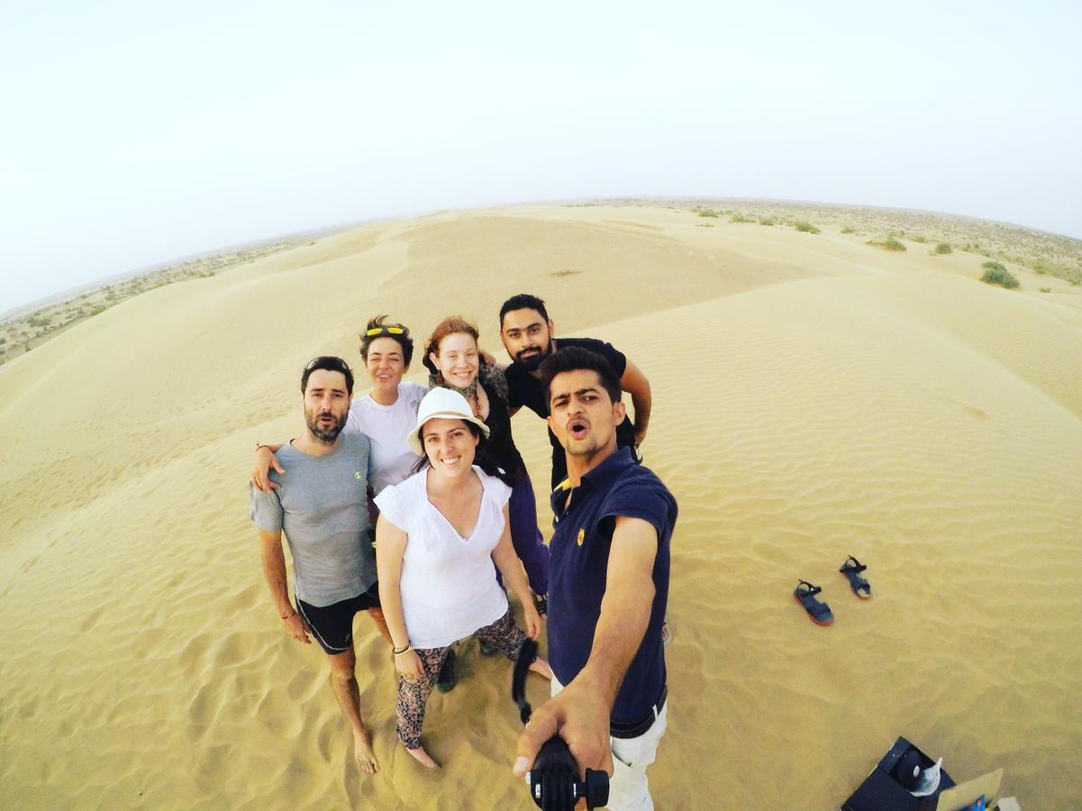 Jaisalmer Hostel Crowd Exteriör bild